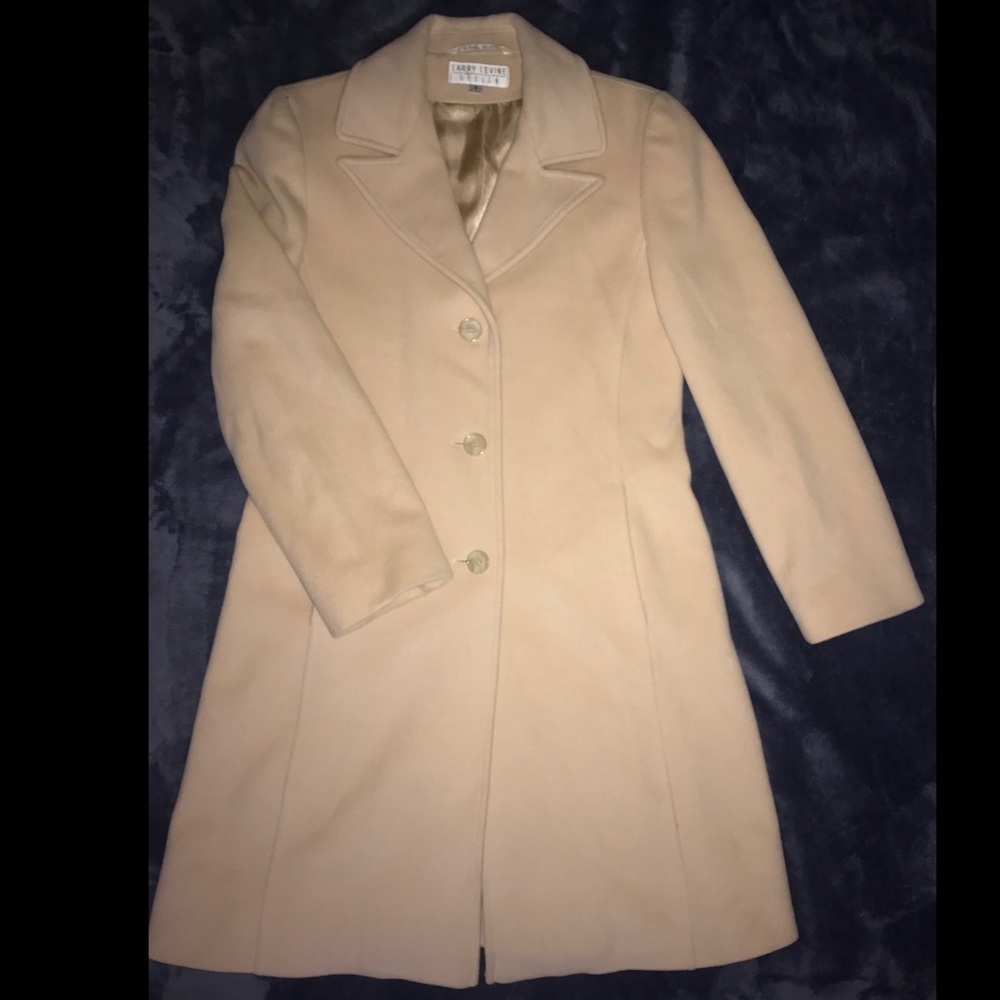 larry Levine Design Cashmere & Lambswool Coat